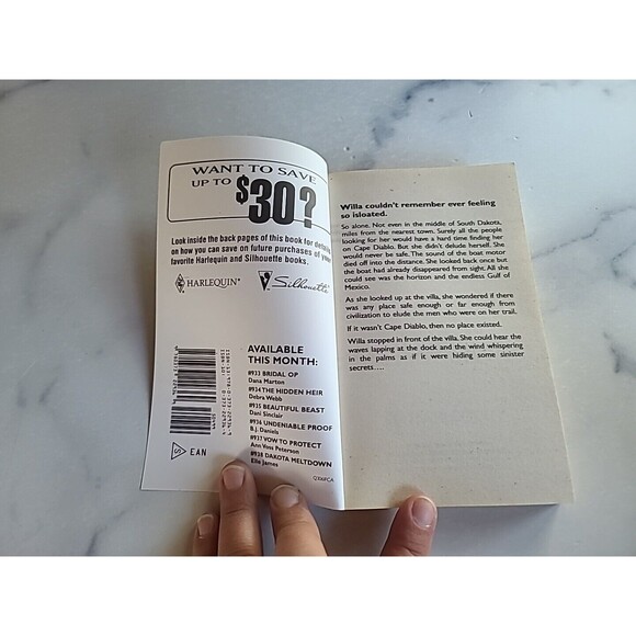 Harlequin Intrigue Undeniable Proof By B.J. Daniels Paperback - Picture 2 of 9